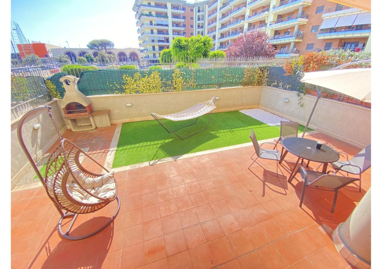 Sun Nest Apartment - Terrace & Garage ฟิวมิชีโน ภายนอก รูปภาพ