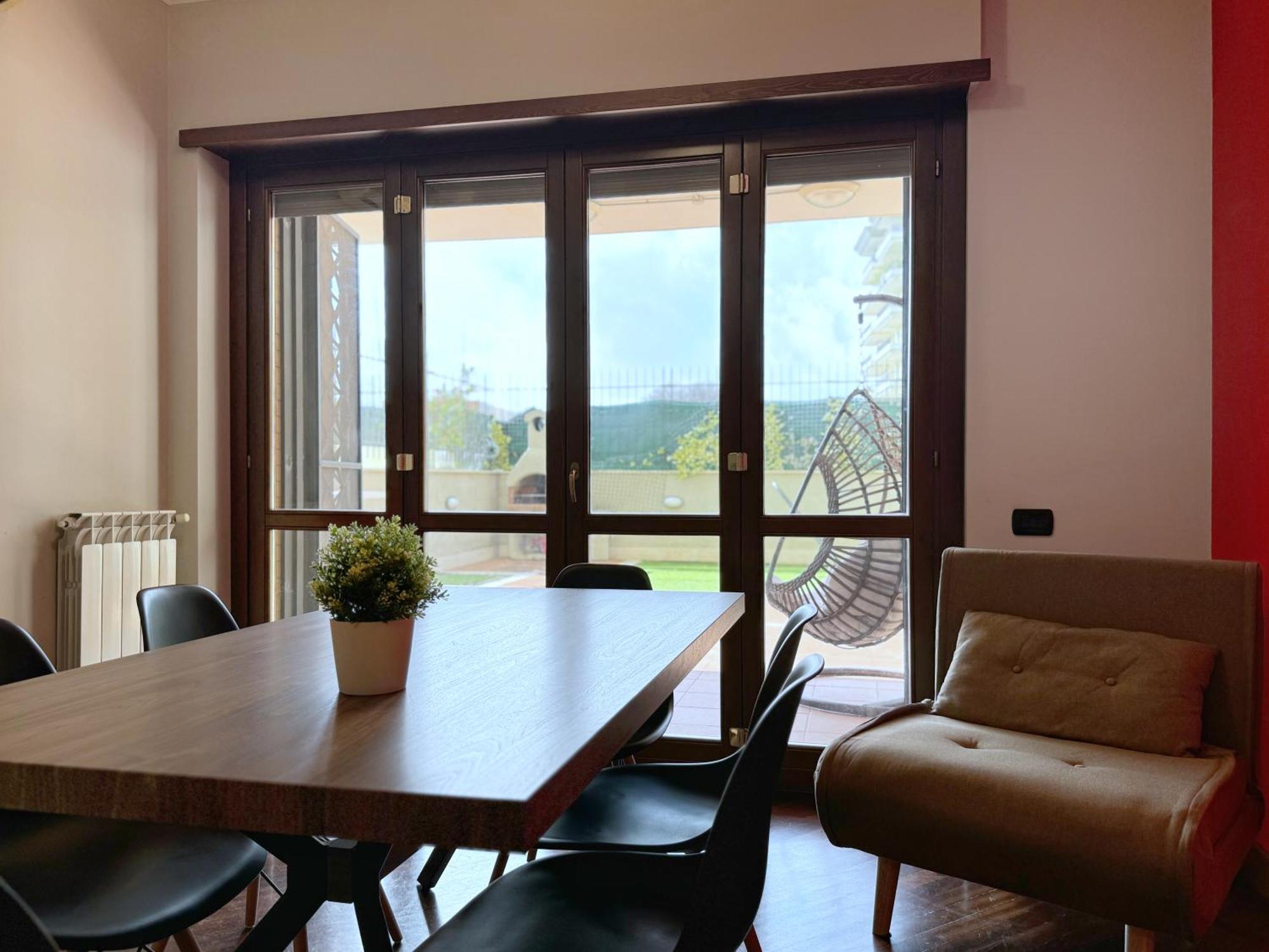 Sun Nest Apartment - Terrace & Garage ฟิวมิชีโน ภายนอก รูปภาพ